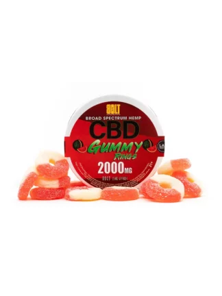 Watermelon Bolt CBD Gummy Rings 2000mg