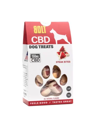 Steak Bites Bolt CBD Dog Treats 150mg
