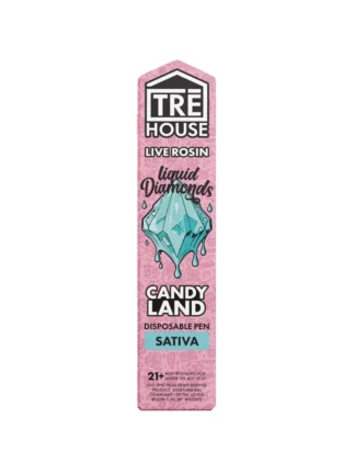 Candy Land Tre House Live Rosin Liquid Diamonds Vape 2G