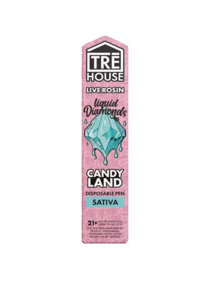Candy Land Tre House Live Rosin Liquid Diamonds Vape 2G