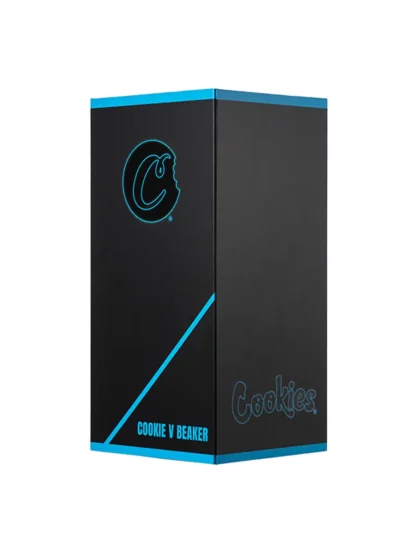 Cookie V Black Beaker Bong 14 box
