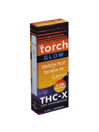 Dragon Fruit | Georgia Pie Torch Glow Live Resin THC-X Vape 3.5G