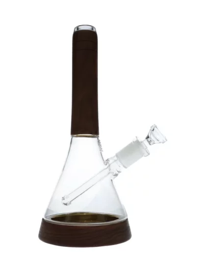 Ebony Connect Wood and Glass Beaker