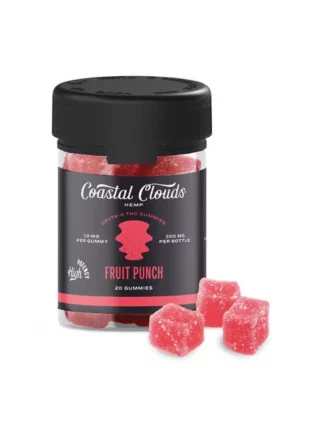Fruit Punch Coastal Clouds Delta 9 Gummies 200mg