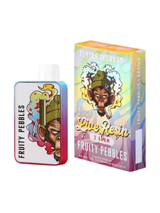 Fruity Pebbles Flying Monkey Live Resin Knockout Blend Vape 2G