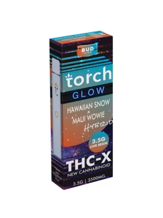 Hawaiian Snow | Maui Wowie Torch Glow Live Resin THC-X Vape 3.5G