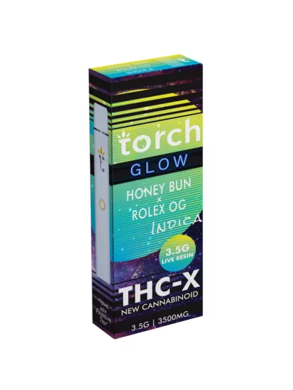 Honey Bun | Rolex OG Torch Glow Live Resin THC-X Vape 3.5G