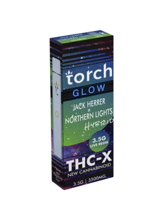 Jack Herer | Northern Lights Torch Glow Live Resin THC-X Vape 3.5G