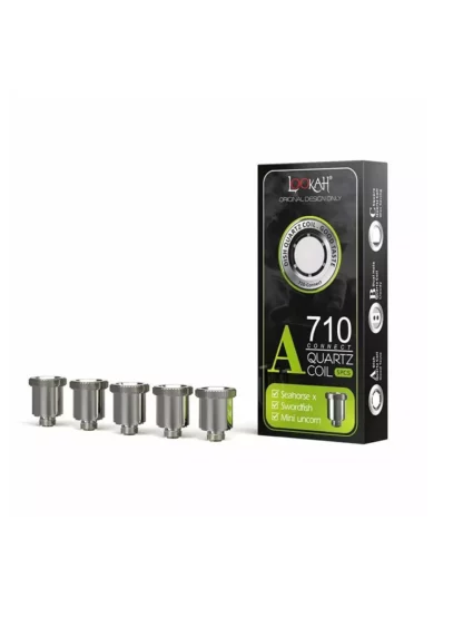 Lookah 710 Connect Quartz Coil 5pcs - A