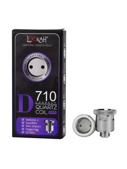 Lookah 710 Connect Quartz Coil 5pcs - D