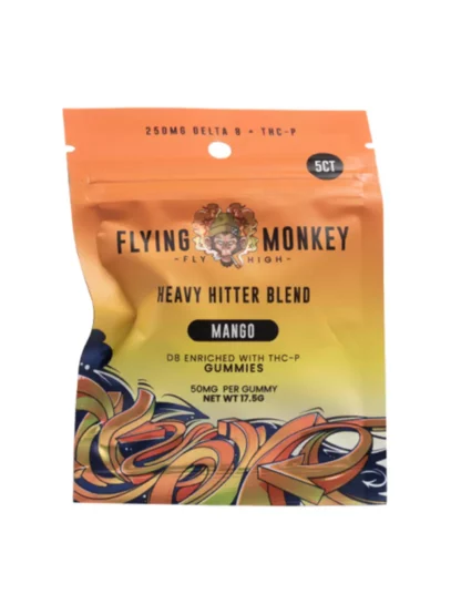 Mango Flying Monkey Heavy Hitter Blend Gummies 250mg
