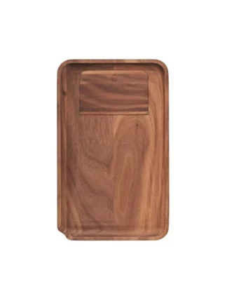 Marley Natural Black Walnut Small Rolling Tray