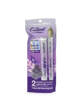 Purple Punch Cutleaf THC-A Pre-Rolls 2G