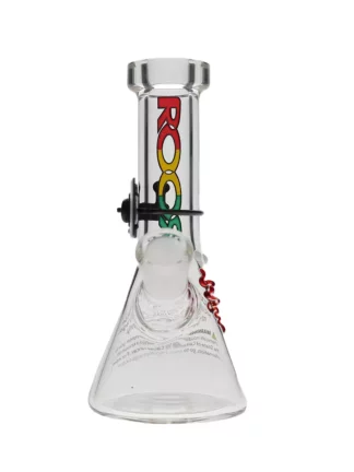 ROOR 6" Rasta 26x4mm Beaker Bong