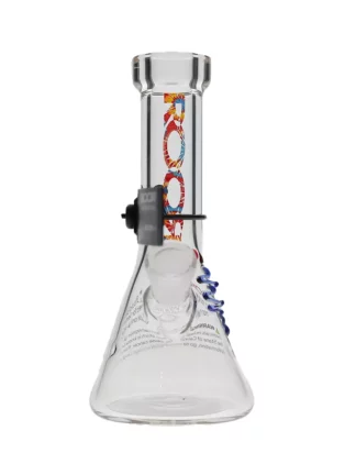 ROOR 6" Tie-Dye 26x4mm Beaker Bong