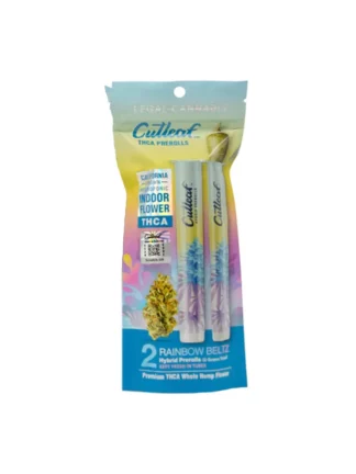 Rainbow Beltz Cutleaf THC-A Pre-Rolls 2G
