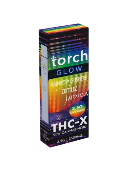 Rainbow Gushers | Zkittlez Torch Glow Live Resin THC-X Vape 3.5G