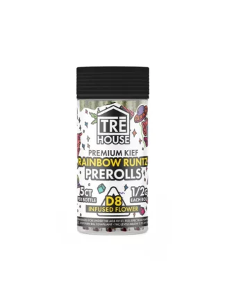 Rainbow Runtz Tre House Delta 8 Pre-Rolls 1/2G