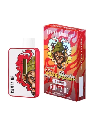 Runtz OG Flying Monkey Live Resin Knockout Blend Vape 2G