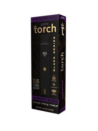 Blackberry Blest Torch Burnout Blend Black Series 3.5G Vape
