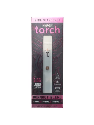 Pink Starburst Torch Burnout Blend 3.5G Vape