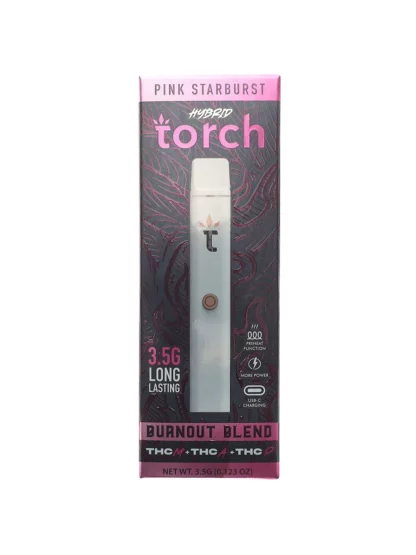 Pink Starburst Torch Burnout Blend 3.5G Vape