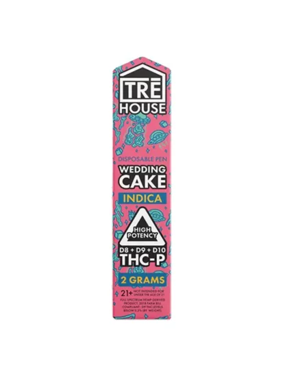 Wedding Cake Tre House THC-P D8+D9+D10 Vape 2G