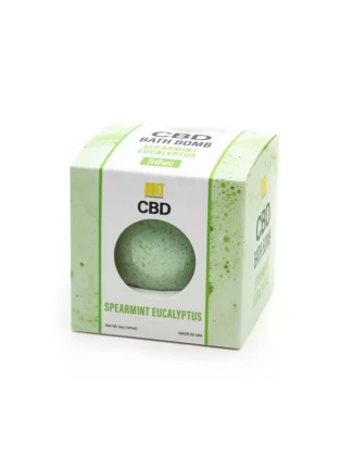 Spearmint Eucalyptus Bolt CBD Bath Bomb 50mg