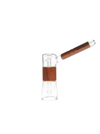 Connect Wood and Glass Bubbler