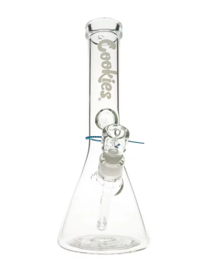13" Cookies Original Beaker Bong - White