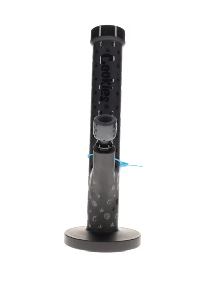 14" Cookies V Straight Water Pipe - Black