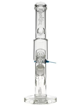 17" Cookies 2 Da Dome Straight Water Pipe - Clear