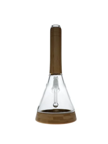 Connect Wood and Glass Beaker back bamboo