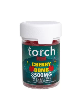 Cherry Bomb Torch Haymaker Blend Live Resin Gummies 3500mg