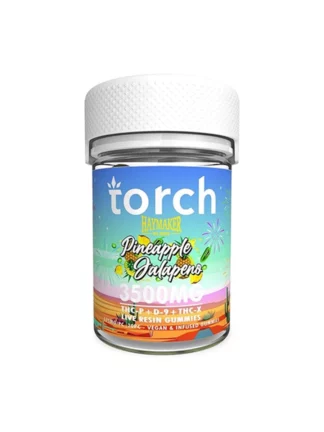 Pineapple Jalapeno Torch Haymaker Blend Live Resin Gummies 3500mg