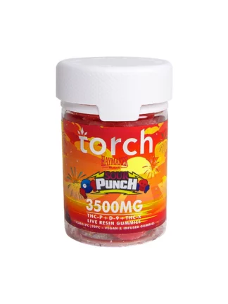 Sour Punch Torch Haymaker Blend Live Resin Gummies 3500mg