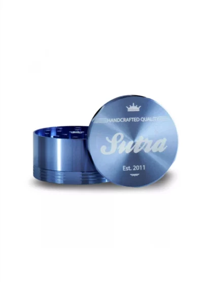 Sutra Aluminum Grinder 4 Piece 50MM - Blue