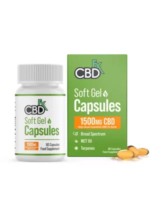 CBDfx Gel Capsules 1500mg