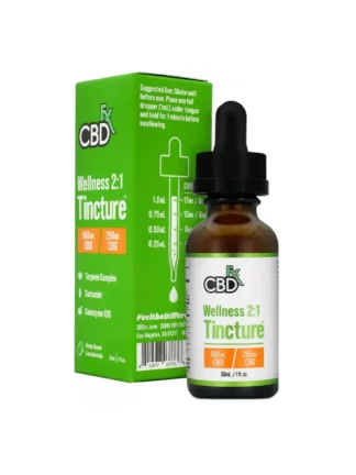 CBDfx Wellness 2:1 Oil Tincture 500mg 30ml