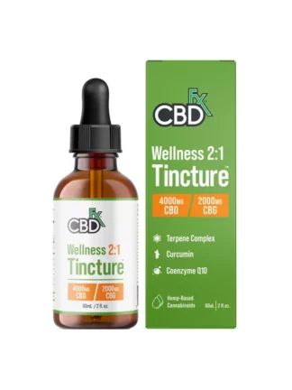 CBDfx Wellness 2:1 Oil Tincture 4000mg 60ml