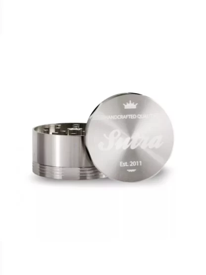 Sutra Aluminum Grinder 4 Piece 50MM - Grey