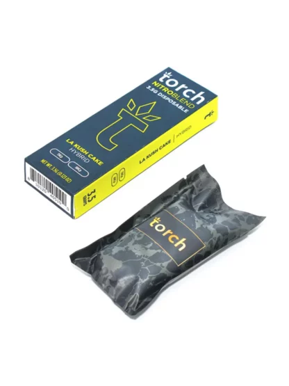 LA Kush Cake Torch Nitro Blend Disposables 3.5G Open