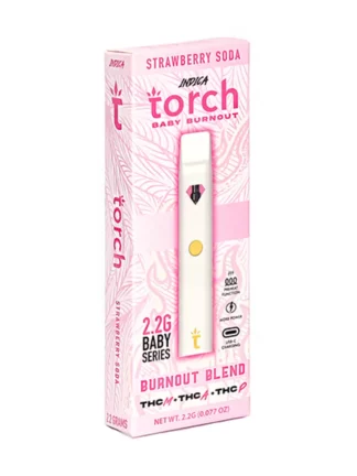 Strawberry Soda Torch Baby Burnout Blend Disposable 2.2G