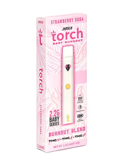 Strawberry Soda Torch Baby Burnout Blend Disposable 2.2G