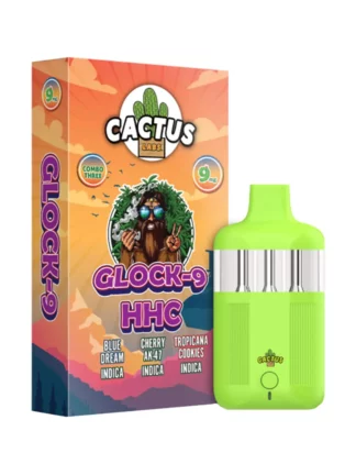 Blue Dream Cherry AK-47 Tropicana Cookies Cactus Labs Glock 9 HHC Vape 9MG
