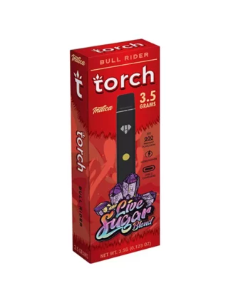 Bull Rider Torch Live Sugar Blend Vape 3.5G