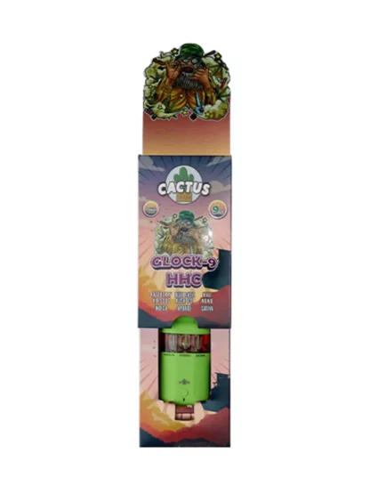Raspberry Hibiscus | Blue Razz Kush Ice | Maui Wowie Cactus Labs Glock 9 HHC Vape 9MG