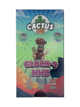Cactus Glock-9 HHC Sour Gorilla+Jack Herer+Peach Flambe