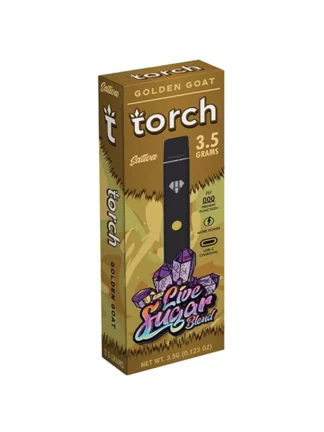 Golden Goat Torch Live Sugar Blend Vape 3.5G