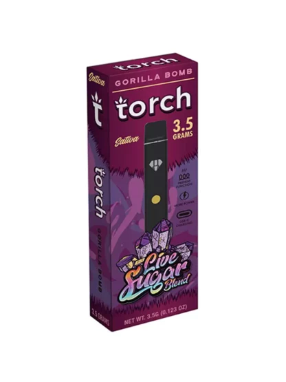 Gorilla Bomb Torch Live Sugar Blend Vape 3.5G